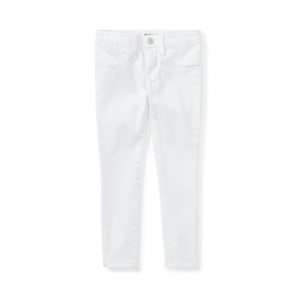 폴로 랄프로렌 여아용 레깅스 Polo Ralph Lauren Aubrie Denim Legging,White