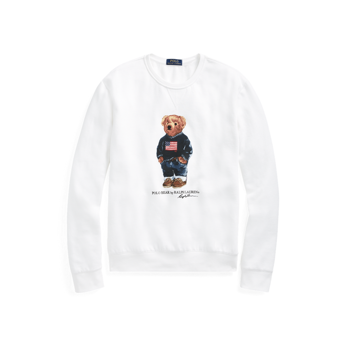 Polo teddy bear crewneck hotsell