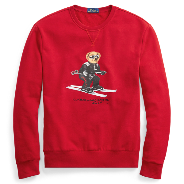 ralph lauren bear ski sweater