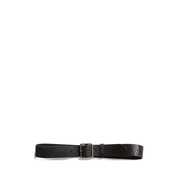 RRL Distressed leren riem 2