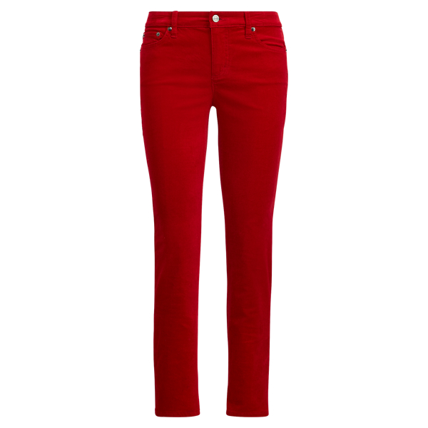 lauren ralph lauren premier straight corduroy jeans