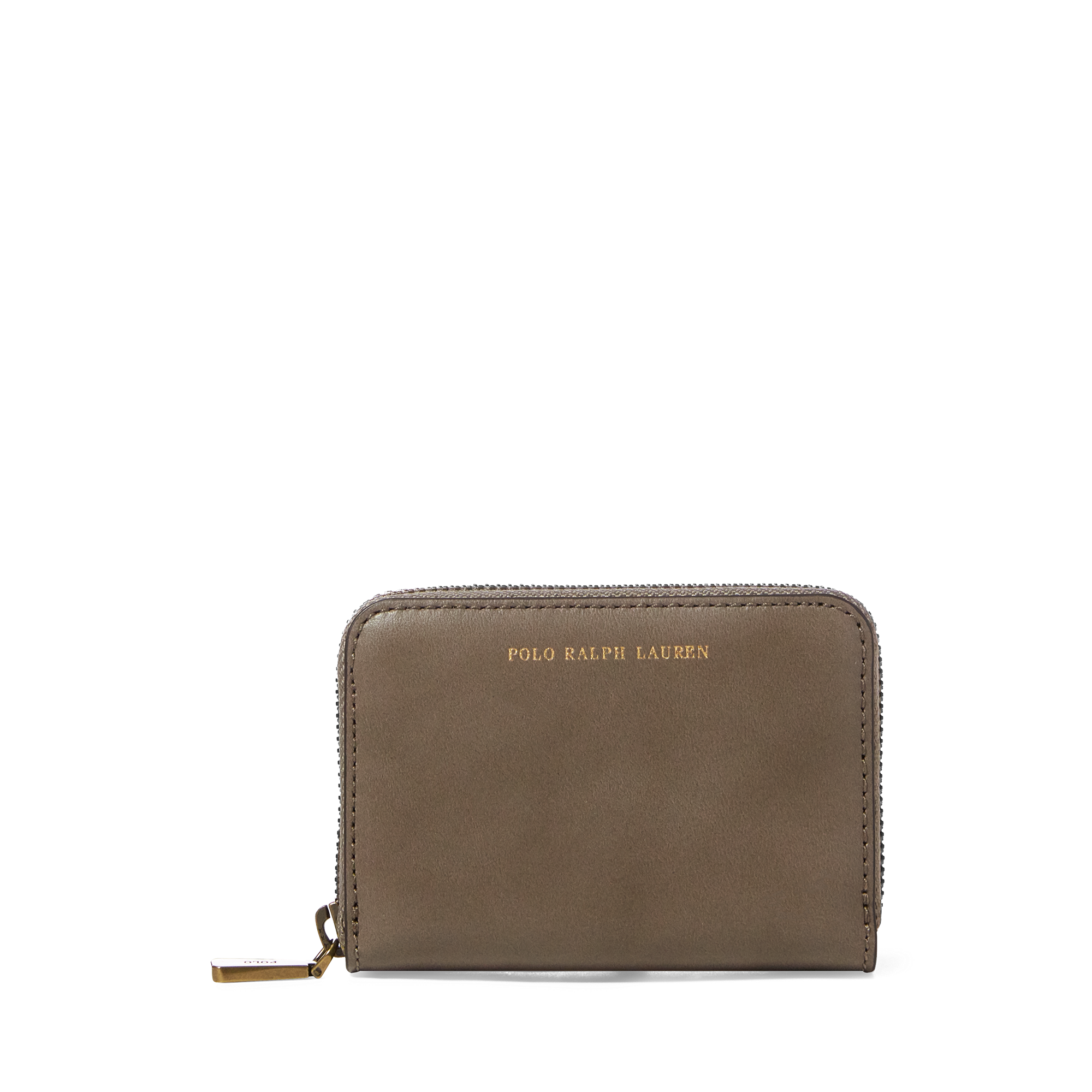 Ralph Lauren Leather Small Zip Wallet. 1