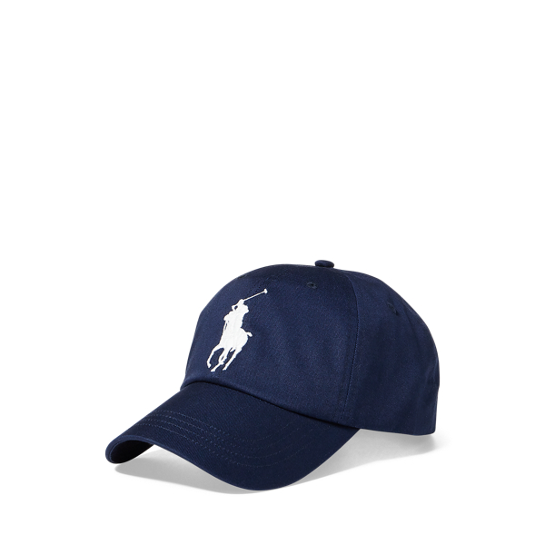 Men's Newport Navy Big Pony Chino Ball Cap | Ralph Lauren