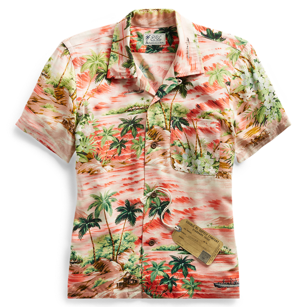 polo ralph lauren hawaiian shirt