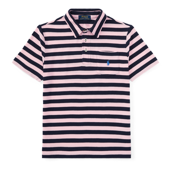 featherweight cotton mesh polo