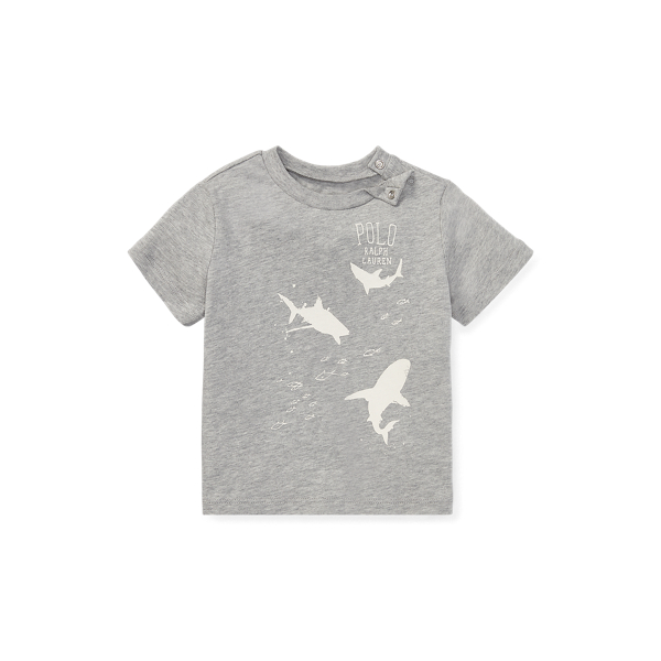 baby boy white ralph lauren t shirt
