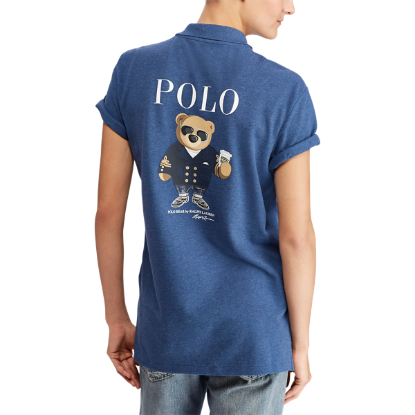 Polo Ralph Lauren Women's Polo Bear Shirt Grey