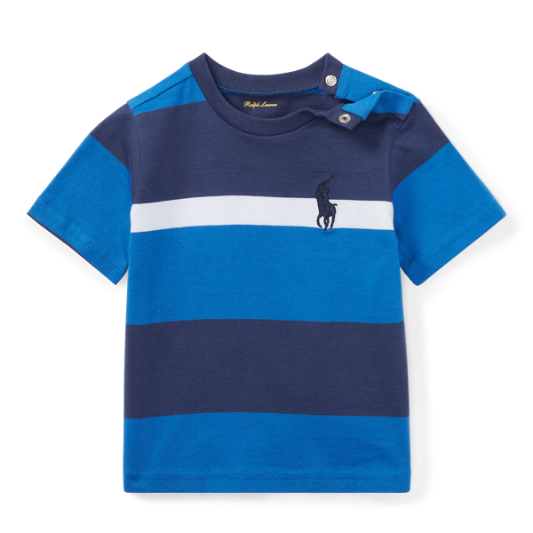 Striped Cotton Jersey T-Shirt
