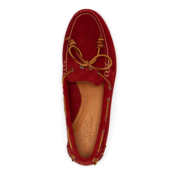 ralph lauren suede boat shoes