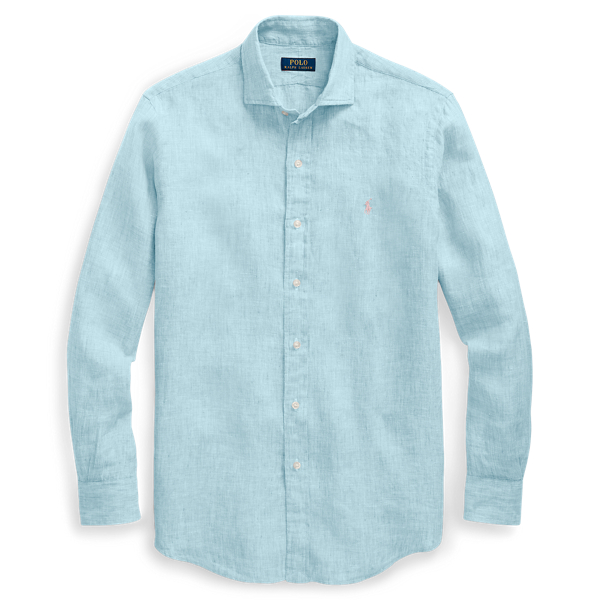 Classic Fit Linen Shirt Ralph Lauren UK