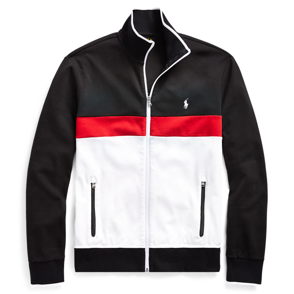 ralph lauren cotton interlock track jacket