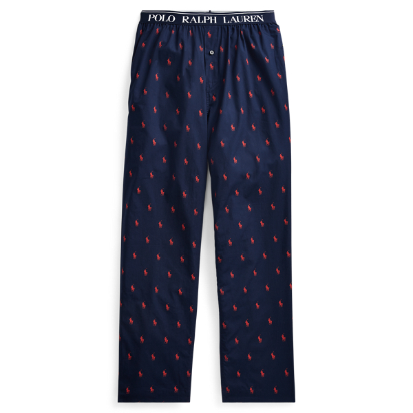 Allover Pony Pyjama Trouser for Men | Ralph Lauren® UK