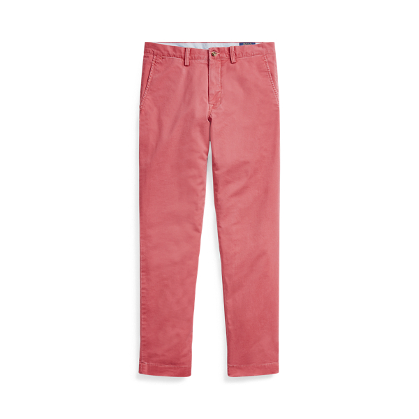 polo stretch straight fit chino pants