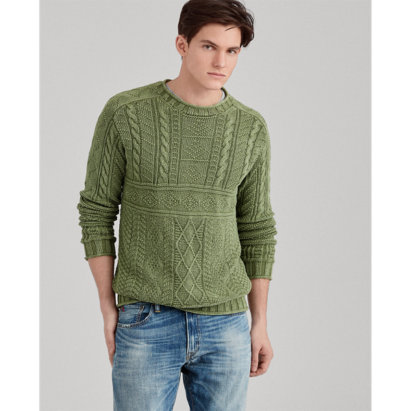 ralph lauren fisherman sweater