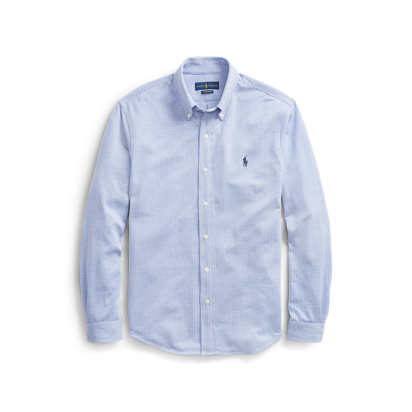 Knit Cotton Dress Shirt | Ralph Lauren UK