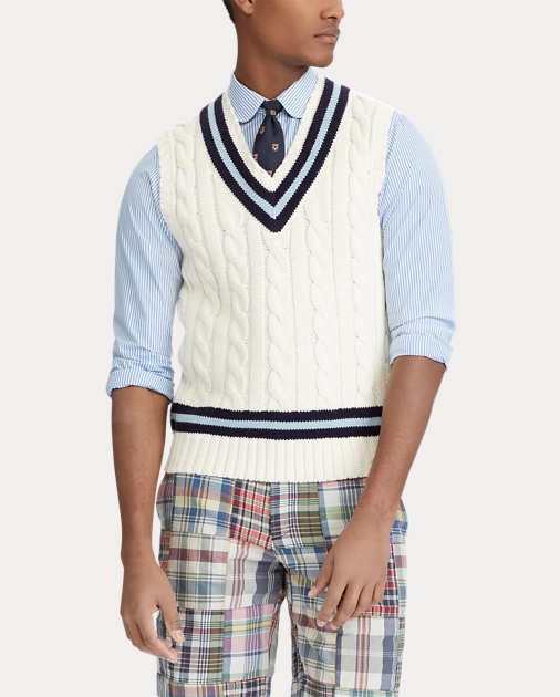 Polo Ralph Lauren Cotton Cricket Sweater Vest 4