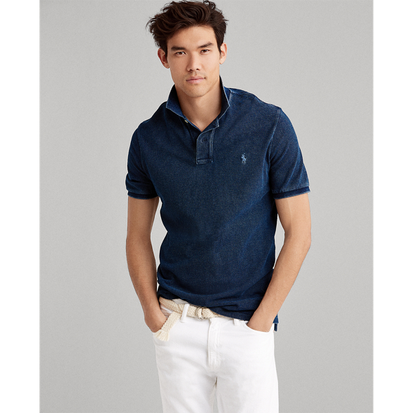 classic fit mesh polo