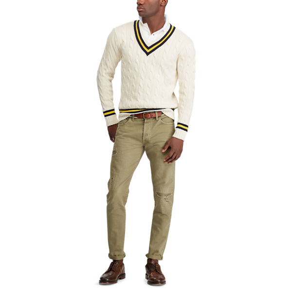 ralph lauren iconic cricket sweater