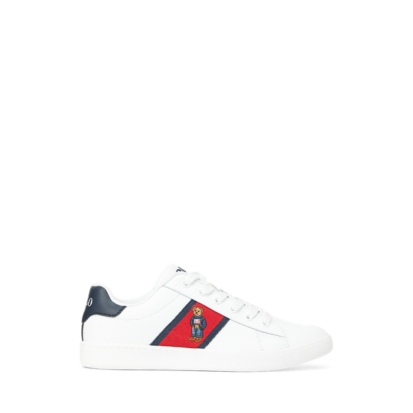 polo ralph lauren quilton trainers