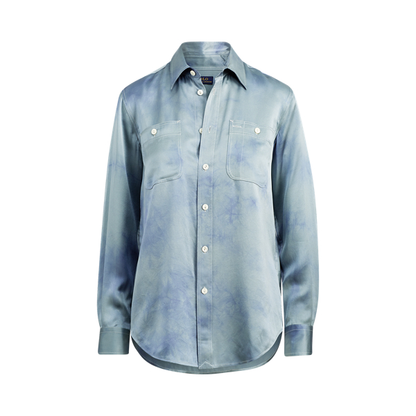 polo ralph lauren necktie denim shirt