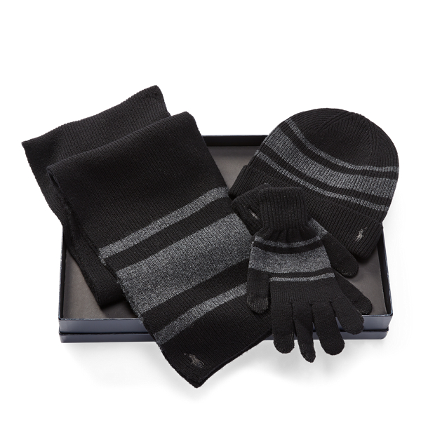 ralph lauren hat gloves and scarf sets