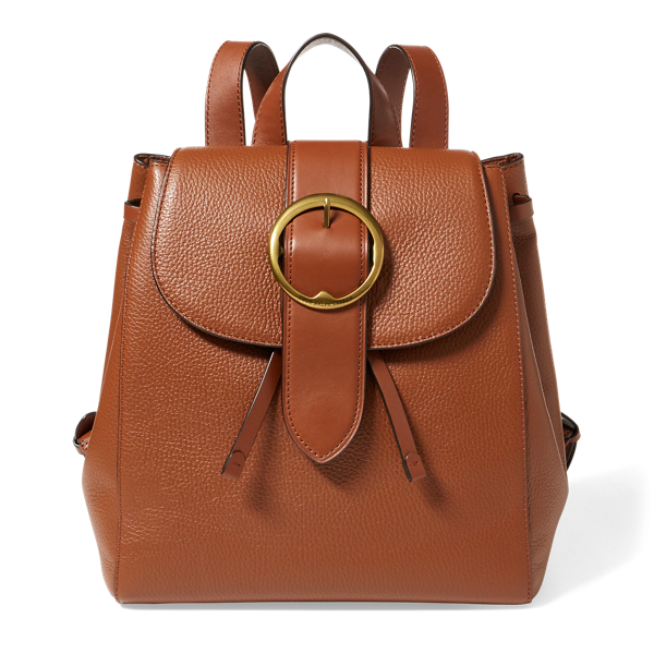 Pebble Leather Lennox Backpack for Women Ralph Lauren® NL