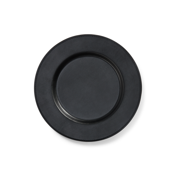 Assiette de présentation Wyatt cuir