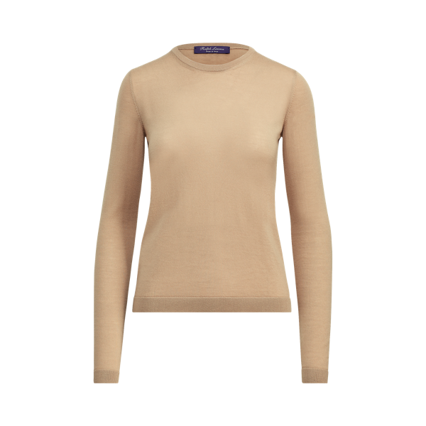 Pull col rond en cachemire