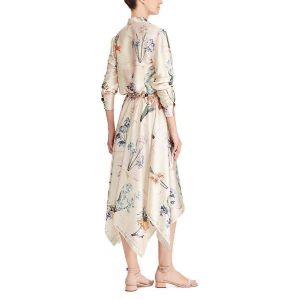 Floret Handkerchief Dress