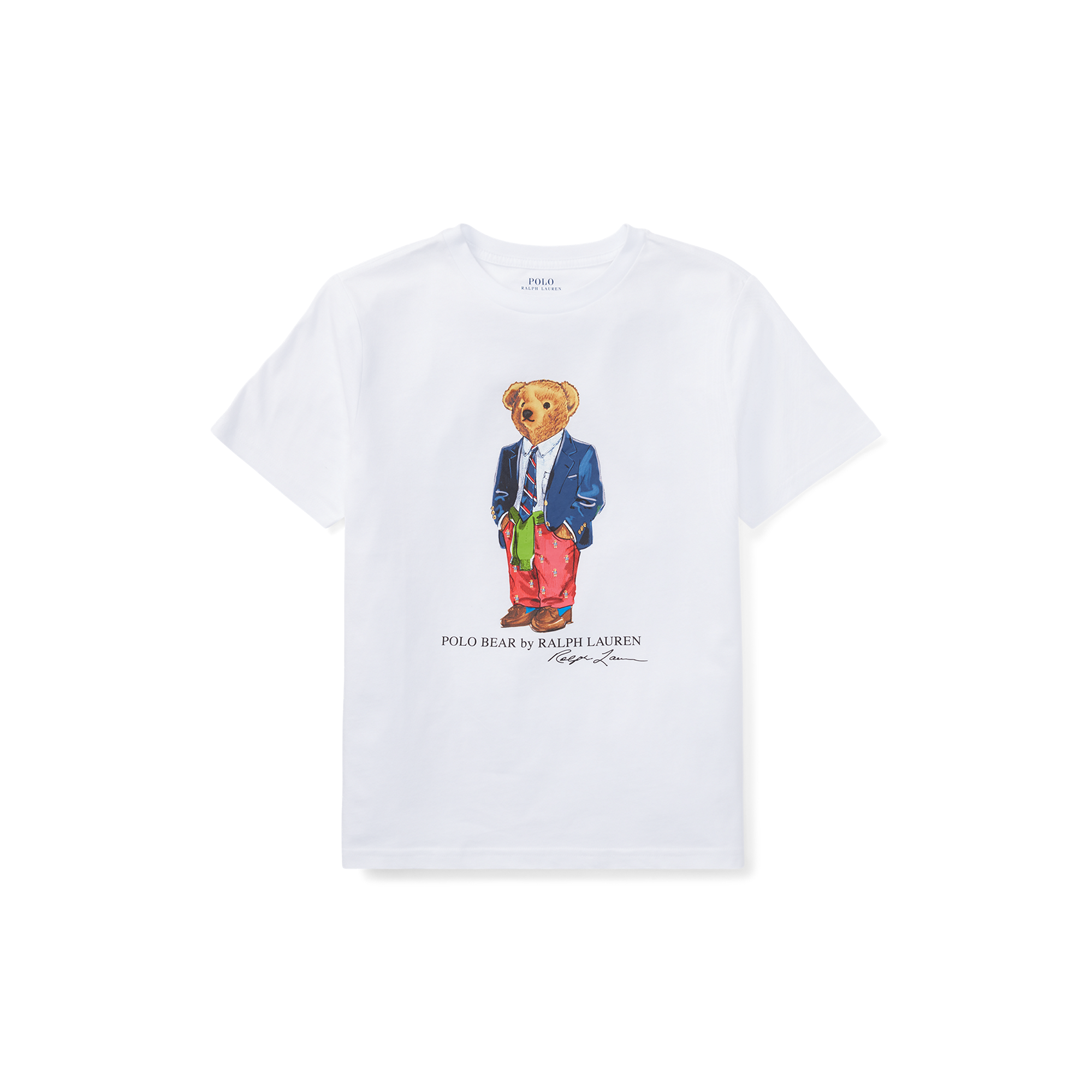 Ralph Lauren Preppy Bear Cotton T-Shirt. 1