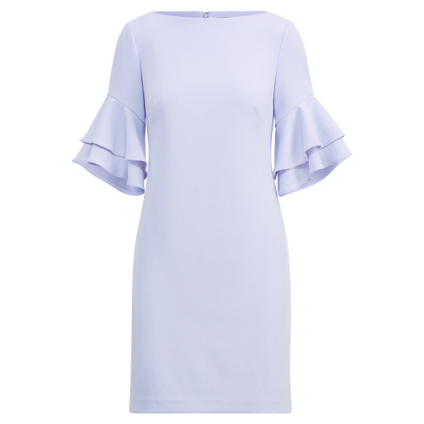 ralph lauren ruffle sleeve dress