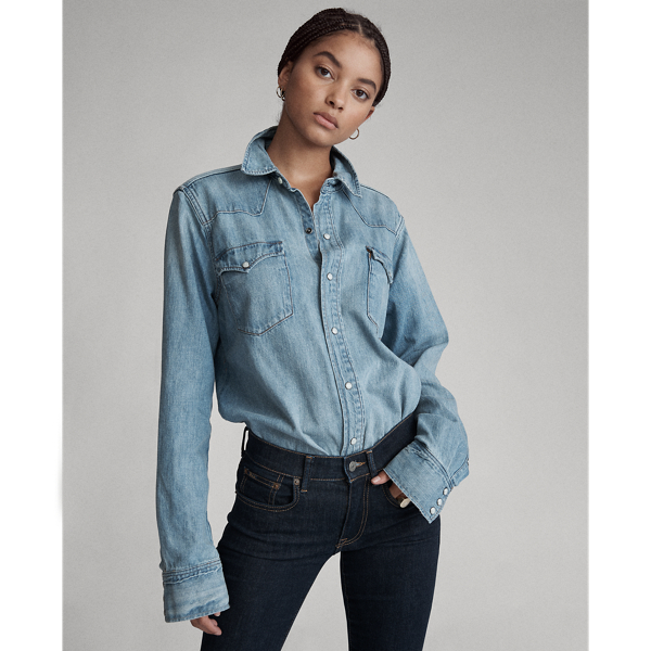 Denim Western Shirt