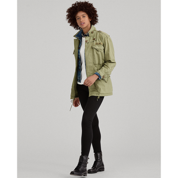 ralph lauren military jacket womens