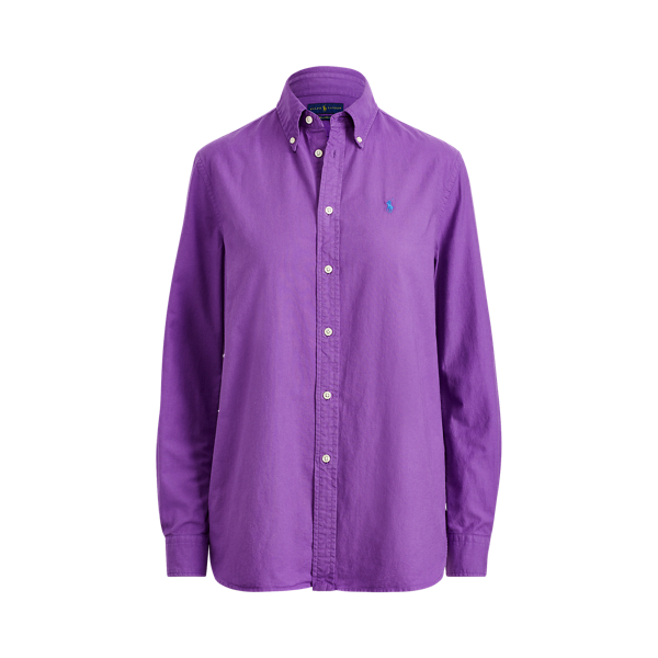 Relaxed Fit Oxford Shirt for Women Ralph Lauren® NL
