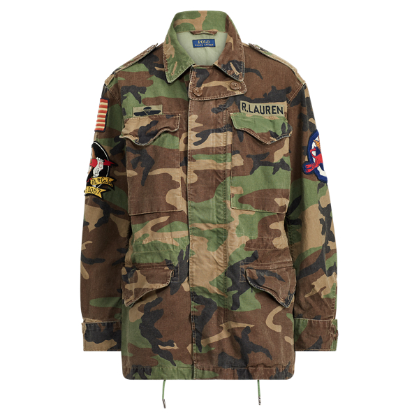 ralph lauren womens military jacket