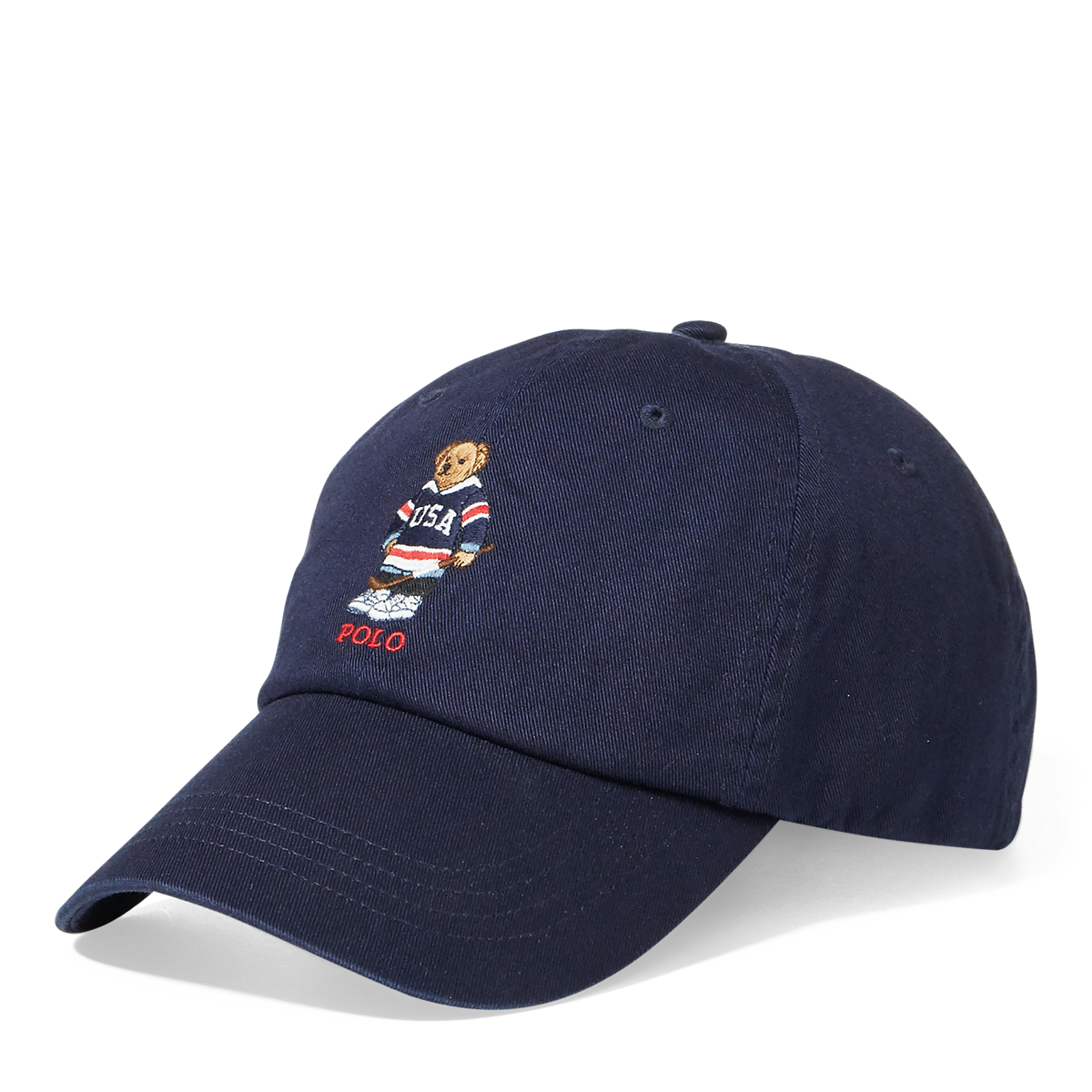 Hockey Polo Bear Chino Cap