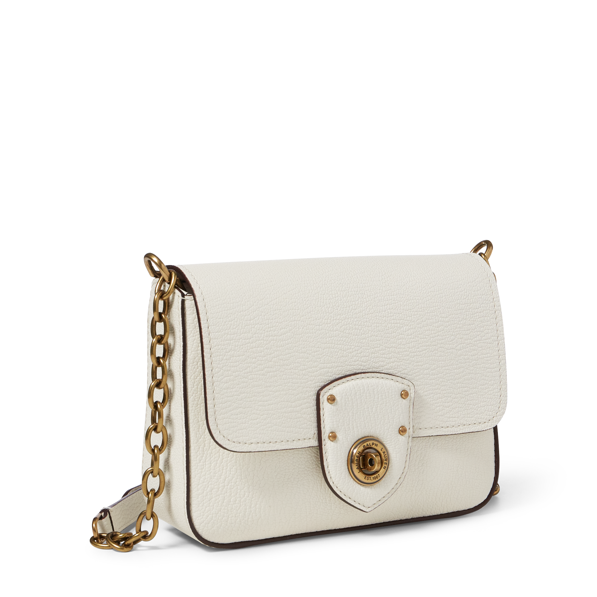 Ralph Lauren Pebbled Leather Crossbody Bag