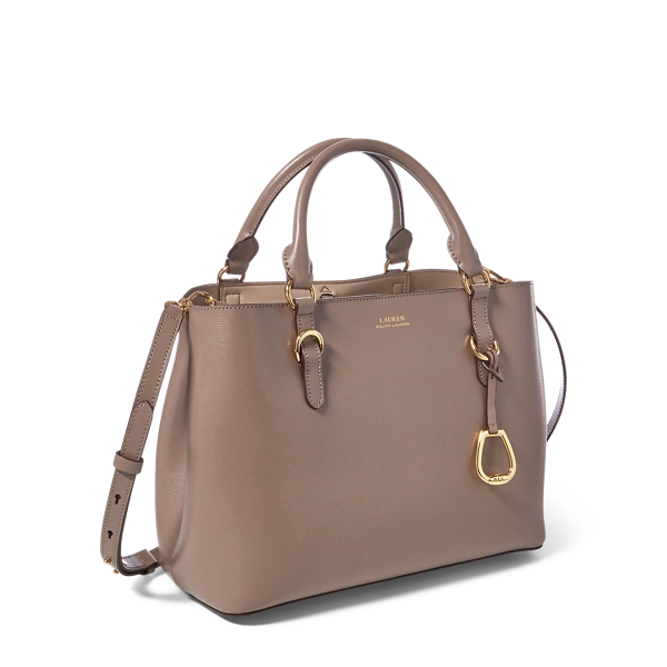 ralph lauren saffiano satchel