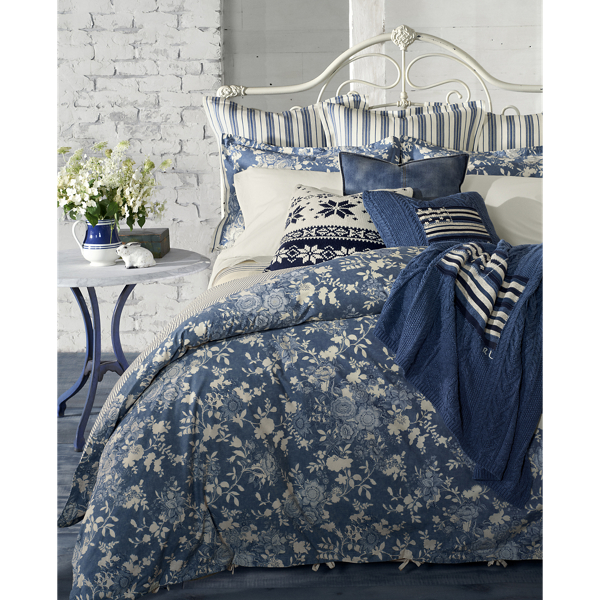 Ralph Lauren Home Indigo Cottage Bedding Collection | Ralph Lauren