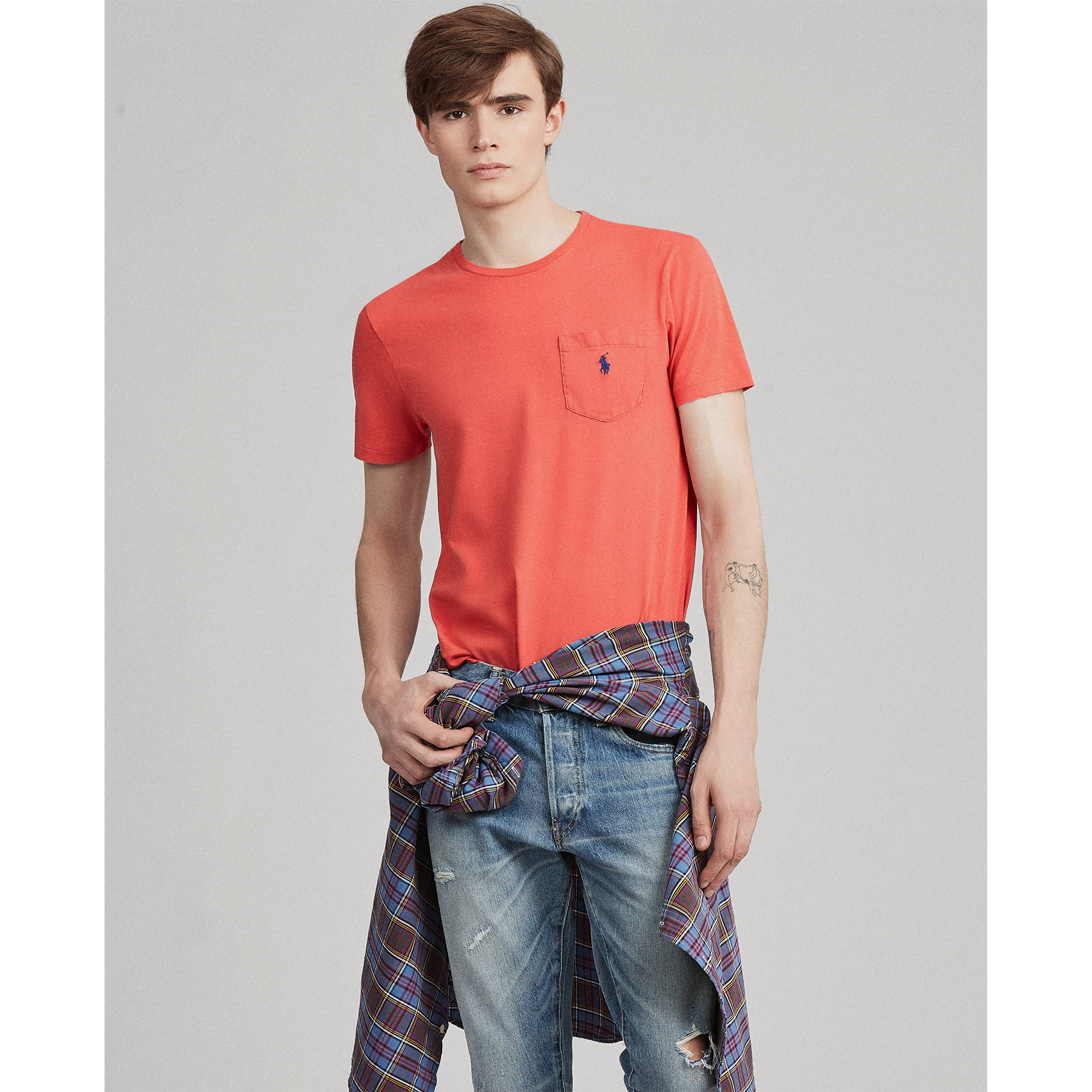 Ralph Lauren Classic Fit Pocket T-Shirt. 1