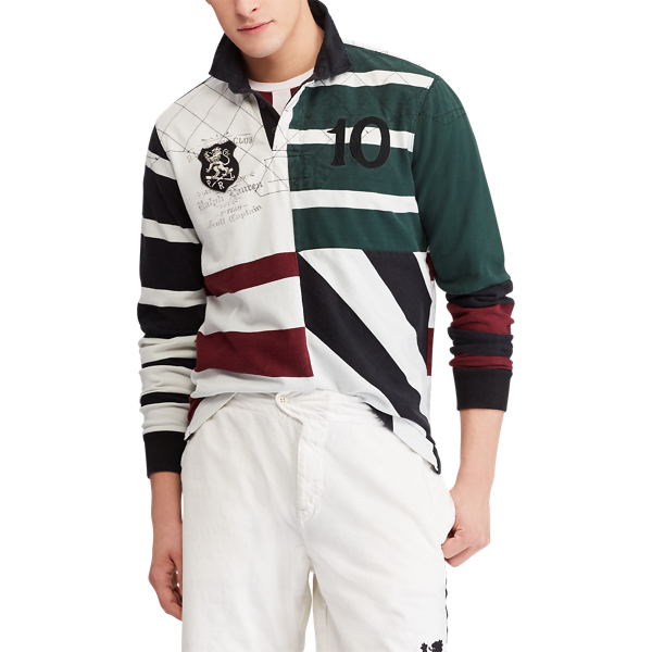 Classic Fit Cotton Rugby Shirt Ralph Lauren UK