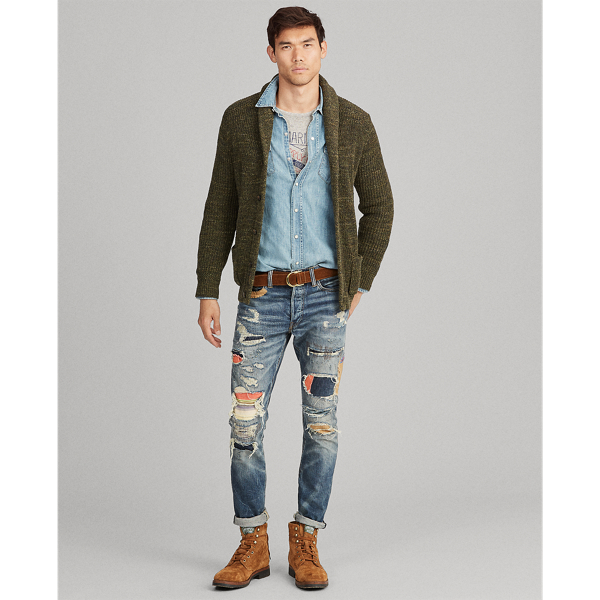 Sullivan Slim Distressed Jean