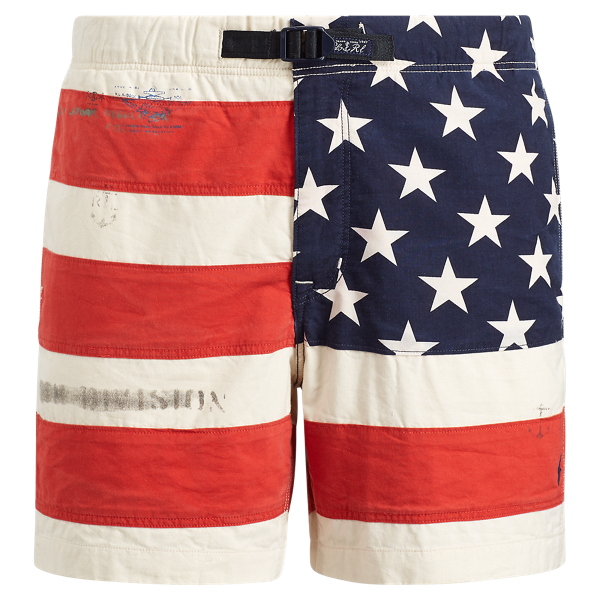 polo flag shorts