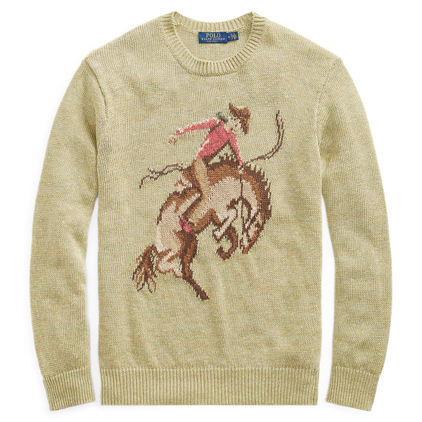 ralph lauren cowboy sweater