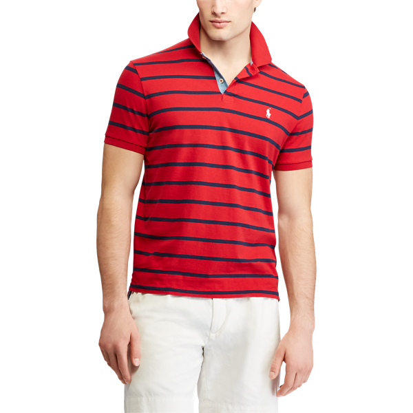 Custom Slim Fit Jersey Polo voor Men Ralph Lauren® NL