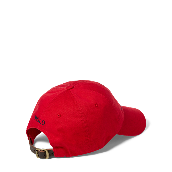 red polo hat leather strap