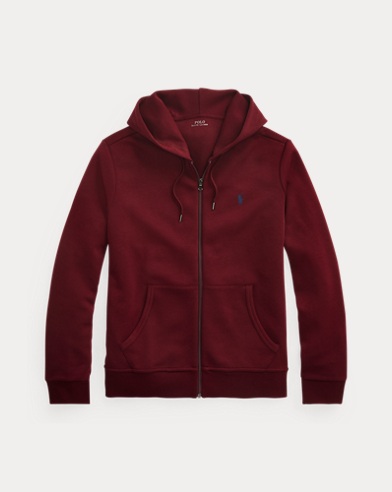 Double-Knit Hoodie. color (2); Classic Wine � College Green. Polo Ralph  Lauren