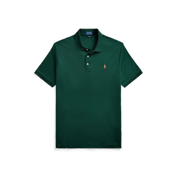 Polo ajusté en coton doux