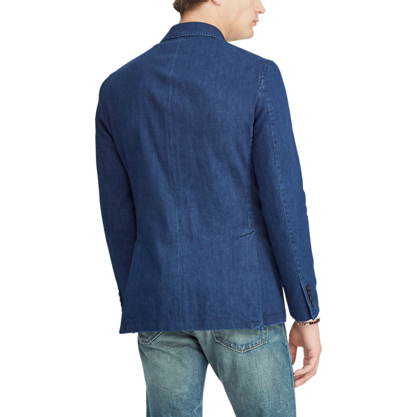 jeans polo and sport coat