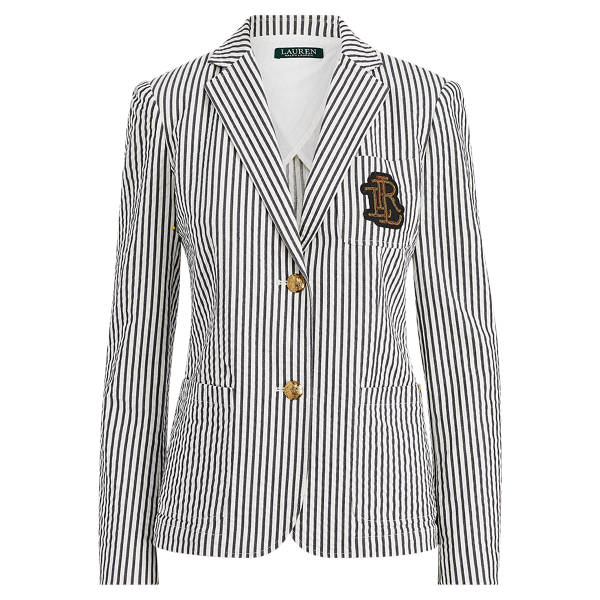 ralph lauren monogram blazer